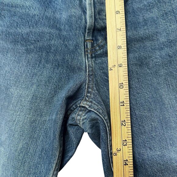 Everlane 90s Cheeky Straight Jeans Women’s 27 Crop Blue High Rise Button Fly - Picture 11 of 13